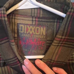 Nightmare II Dixxon flannel, size 2XL